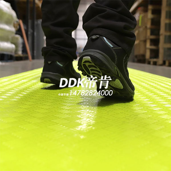 高能見度亮黃色工業(yè)人行道地墊DDK-DXD890HK系列 - 3mm厚 每卷10米