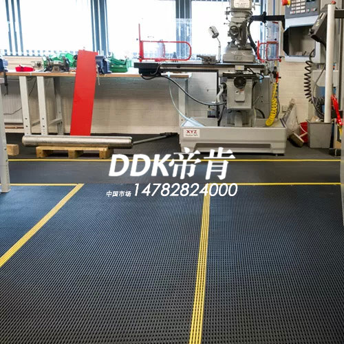 重型工業(yè)隔水隔油墊 豎條紋防滑PVC漏孔地毯